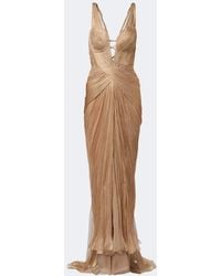 Maria Lucia Hohan - Corinna Silk Muslin Bustier Gown - Lyst
