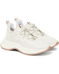 Hogan H585 Leather Trainers - White
