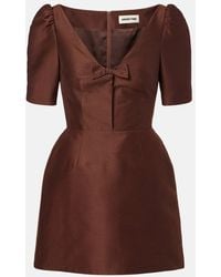 ShuShu/Tong - Bow-Detail Minidress - Lyst