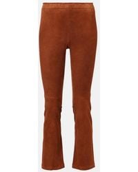 Stouls - Jp Twenty Suede Leggings - Lyst