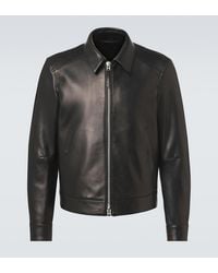 Tom Ford - Leather Blouson - Lyst