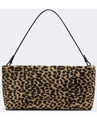 Amanu - Mali Leopard-Print Calf Hair Clutch - Lyst