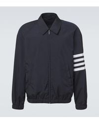 Thom Browne - 4-Bar Ripstop Blouson Jacket - Lyst