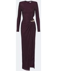 Self-Portrait - Embellished Gathered Gown - Lyst