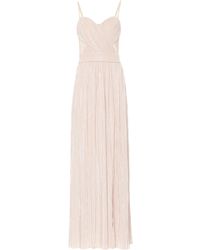 Jonathan Simkhai Robe Rory aus Lamé - Pink