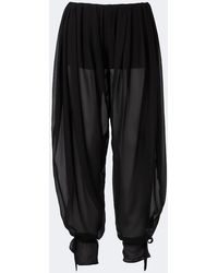 De La Vali - Ines Chiffon Balloon Pants - Lyst