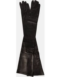 Maison Margiela - Long Leather Gloves - Lyst