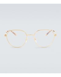 Gucci - Round Glasses - Lyst