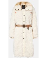 Moncler - Blavet Hooded Teddy Down Coat - Lyst