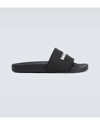 Balenciaga - Shoes > flip flops & sliders > sliders - Lyst