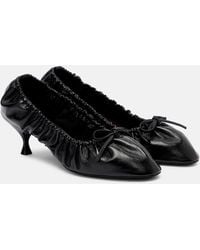 Herbert Levine - Gather Around Leather Pumps - Lyst