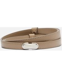 SAVETTE - Symmetry Leather Belt - Lyst