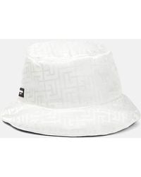 Balmain - Logo Bucket Hat - Lyst