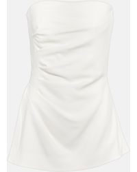 Proenza Schouler - Pleated Strapless Top - Lyst