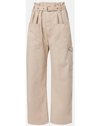 Isabel Marant - Pantalones Cargo Mathilda De Algodon - Lyst