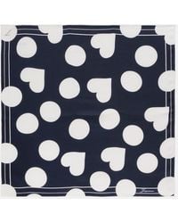 Jacquemus - Cour Printed Silk Scarf - Lyst