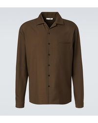 The Row - Kanta Wool Shirt - Lyst