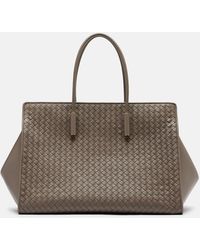 Bottega Veneta - Tote Bag Barbara Medium Aus Leder - Lyst