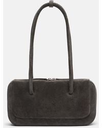 Aesther Ekme - Lagune Bowling Mini Suede Shoulder Bag - Lyst
