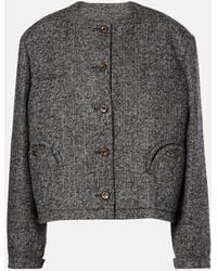 Blazé Milano - Lottus Gliss Wool-Blend Jacket - Lyst