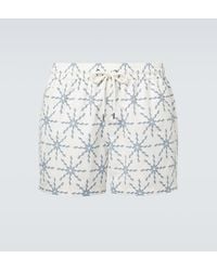 Frescobol Carioca - Rio Printed Swim Trunks - Lyst