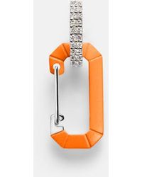 Eera - Chiara Small 18Kt And Diamond Single Earring - Lyst