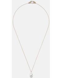Sophie Bille Brahe - Perle Poire Simple 14Kt Necklace With Freshwater Pearls - Lyst