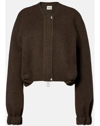 KHAITE - Cordan Wool Jacket - Lyst