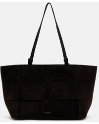 DeMellier - Florence Large Suede Tote Bag - Lyst