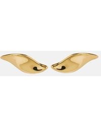 KHAITE - Leaf Clip-On Earrings - Lyst