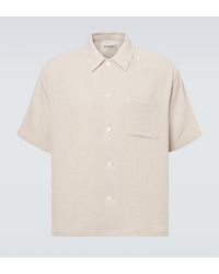 FRAME - Cotton-Blend Shirt - Lyst