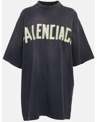 Balenciaga - Oversized Logo T-Shirt - Lyst
