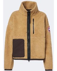Canada Goose - Simcoe Wool-Blend Fleece Jacket - Lyst