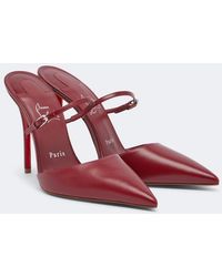 Christian Louboutin - Milena Leather Mules - Lyst