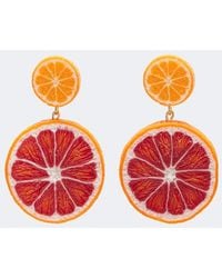 Jennifer Behr - Citrone Drop Earrings - Lyst