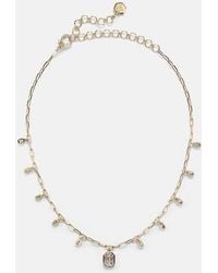 SHAY - Illusion 18Kt Chain Necklace With Diamonds - Lyst