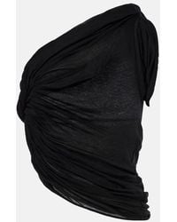 Rick Owens - Asymmetrical Twisted T-Shirt For - Lyst