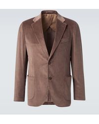 Lardini - Cotton Corduroy Blazer - Lyst