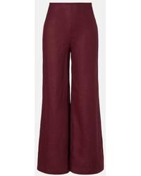 Faithfull the Brand - Syna Linen Wide-Leg Pants - Lyst
