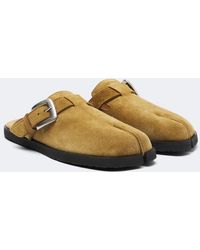 Maison Margiela - Tabi Daily Suede Mules - Lyst