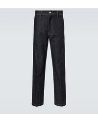 Gucci - Mid-Rise Straight Jeans - Lyst