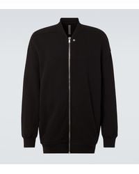 Rick Owens - Jumbo Flight Cotton Jersey Hoodie - Lyst