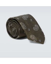 Lardini - Cotton And Silk Tie - Lyst
