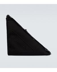 Prada Tasche Triangle aus Canvas - Schwarz