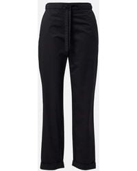 Proenza Schouler - Label Barret Cotton-Blend Poplin Wide-Leg Pants - Lyst