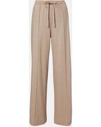 Vince - Wool-Blend Wide-Leg Pants - Lyst