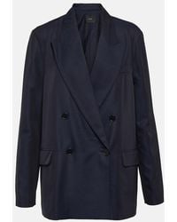 JOSEPH - Jaden Silk And Cotton Blazer - Lyst