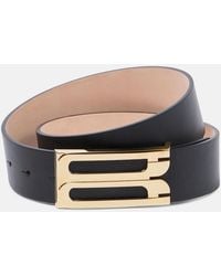 Victoria Beckham - Jumbo Frame Leather Belt - Lyst