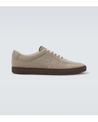 Common Projects - Achilles Leather And Suede Sneakers - Lyst