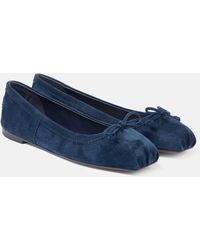 Christian Louboutin - Mamadrague Suede Ballet Flats - Lyst